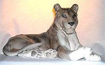 Royal Copenhagen Figurine - Lioness