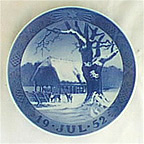 1952 Royal Copenhagen Christmas Plate