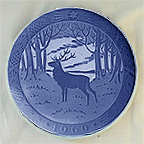 1960 Royal Copenhagen Christmas Plate