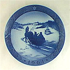 1964 Royal Copenhagen Christmas Plate