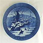 1967 Royal Copenhagen Christmas Plate