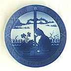 1970 Royal Copenhagen Christmas Plate