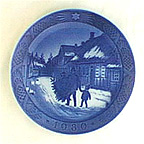 1980 Royal Copenhagen Christmas Plate