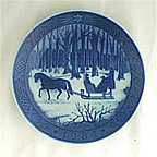 1984 Royal Copenhagen Christmas Plate