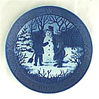 1985 Royal Copenhagen Christmas Plate