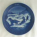 1986 Royal Copenhagen Christmas Plate