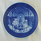 1990 Royal Copenhagen Christmas Plate