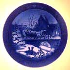 1999 Royal Copenhagen Christmas Plate
