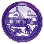 2005 Royal Copenhagen Christmas Plate