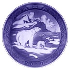 2010 Royal Copenhagen Christmas Plate