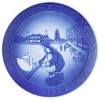 2017 Royal Copenhagen Christmas Plate