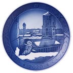 2020 Royal Copenhagen Christmas Plate
