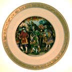 The Emperor's New Clothes collector plate by Pauline Ellison