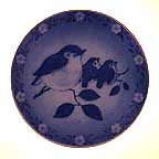 Mother Robin With Babies collector plate by Sven Vestergaard