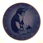 Mother Cat And Kittens collector plate by Sven Vestergaard