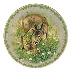 The Fawn collector plate by Jorgin Nielsen