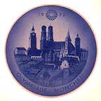 Munich Olympiad collector plate