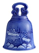 Royal Copenhagen Christmas Bell Ornament - 2013 The Little Mermaid