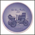Royal Copenhagen Plaquette - Auto: Dion Bouton 1910