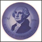 Royal Copenhagen Plaquette - George Washington