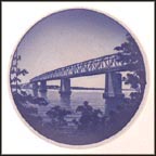 Royal Copenhagen Plaquette - Little Belt Bridge