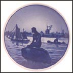 Royal Copenhagen Plaquette - Little Mermaid