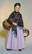 Royal Doulton Figurine - The Orange Lady