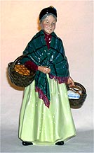 Royal Doulton Figurine - Orange Lady