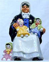 Royal Doulton Figurine - The Rag Doll Seller