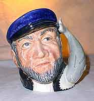 Royal Doulton Character Jug - Capt Ahab
