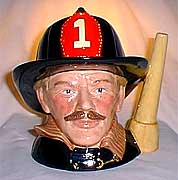 Royal Doulton Character Jug - The Fireman