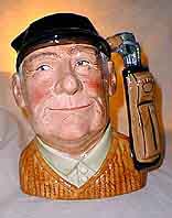 Royal Doulton Character Jug - Golfer