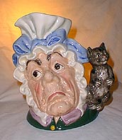 Royal Doulton Character Jug - The Cook And The Cheshire Cat