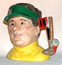 Royal Doulton Character Jug - Golfer