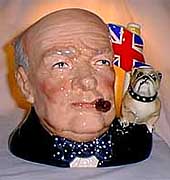 Royal Doulton Character Jug - Winston Churchill