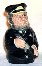 Royal Doulton Toby Jug - Capt Salt The Sea Captain