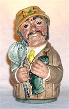 Royal Doulton Toby Jug - Fred Fly The Fisherman