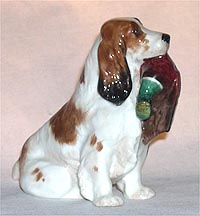 Royal Doulton Animal Figurine - Cocker Spaniel With Pheasant