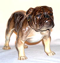 Royal Doulton Animal Figurine - Bulldog, standing