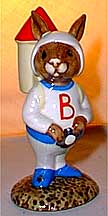 Royal Doulton Bunnykins Figurine - Astro Bunnykins Rocket Man