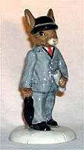 Royal Doulton Bunnykins Figurine - Businessman Bunnykins