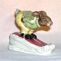 Royal Doulton Bunnykins Figurine - Downhill Bunnykins