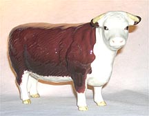 Royal Doulton Beswick Animal Figurine - Hereford Cow