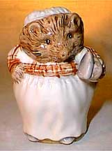 Royal Doulton Beatrix Potter Figurine - Mrs. Tiggy-Winkle
