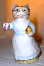 Royal Doulton Beatrix Potter Figurine - Tabitha Twitchit