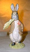 Royal Doulton Beatrix Potter Figurine - Benjamin Ate A Lettuce Leaf