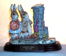 Royal Doulton Beatrix Potter Figurine - Hiding From The Cat