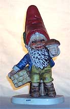 Porz The Mushroom Grower Co-boy's Figurine