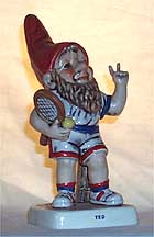 Ted The Tennis Player Co-boy's Figurine
