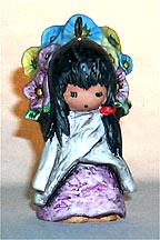 Flower Girl Ornament Degrazia Figurine